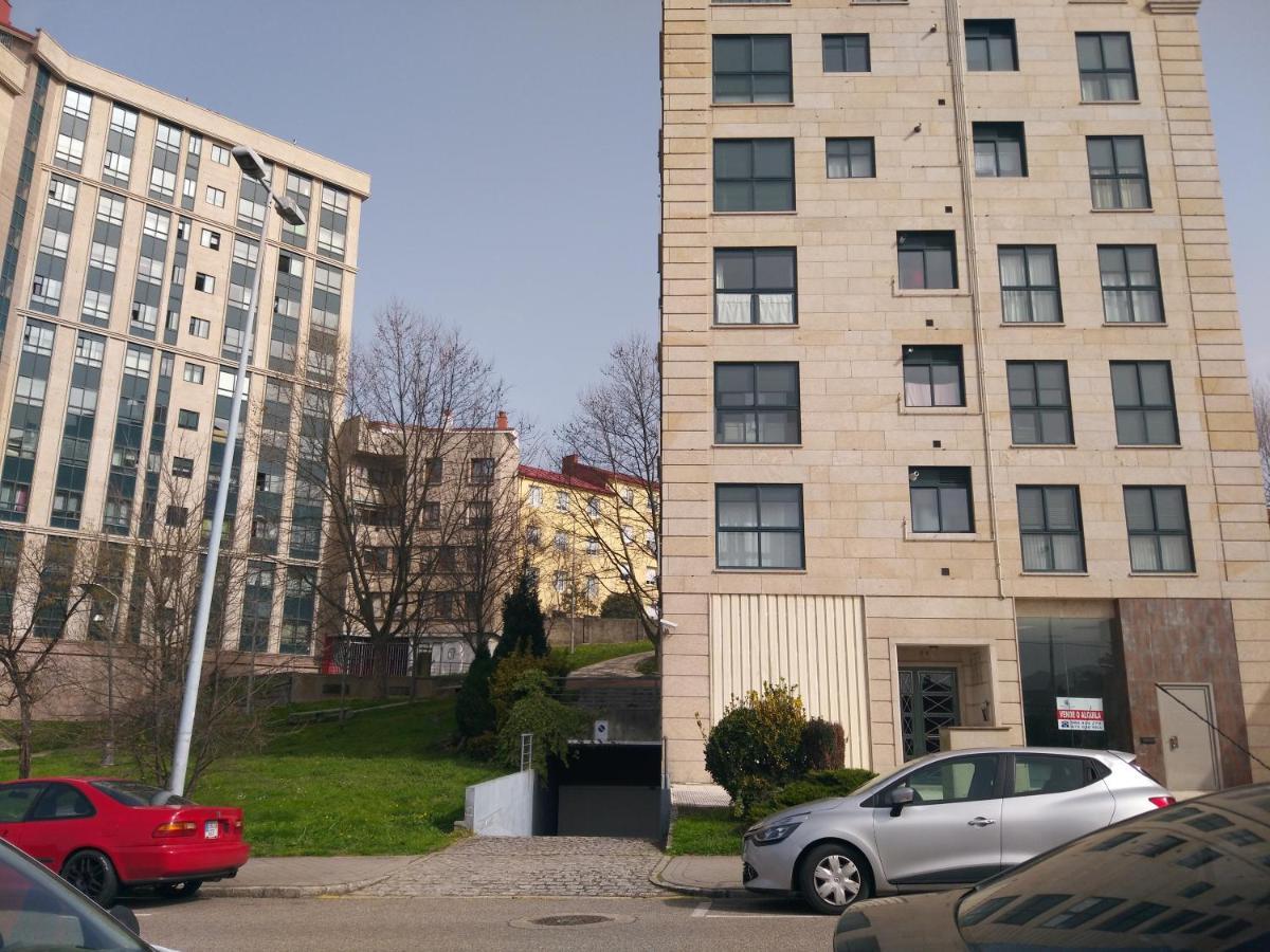 Apartamento Completo Con Parking Privado Y Wifi En San Roque Vigo Ngoại thất bức ảnh